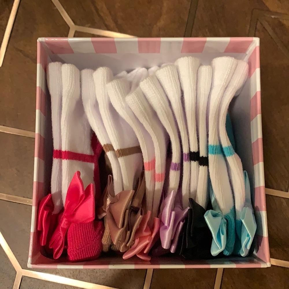 Baby girl anti slip socks 12-24 months